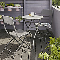 Salon de jardin Holi - Table + 2 chaises