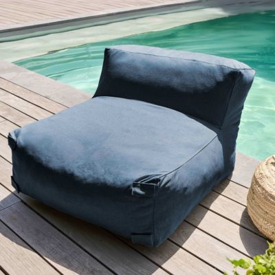 Salon de jardin modulable 3 places bleu pacific Mixi  Oviala