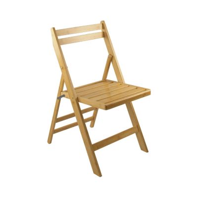 Salon de jardin pliant table carrée et 2 chaises Biano bois de bambou naturel 7house