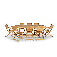 Salon de jardin Roscana - Table + 4 chaises + 2 fauteuils