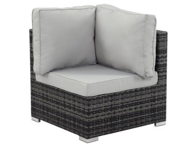 Salon jardin méridienne 2 pcs "Ibiza"  Florida  Gris