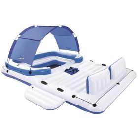 Salon piscine flottant Tropical BREEZE Bestway 389x274cm