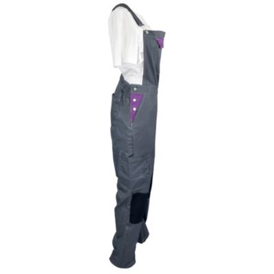 Salopette de travail femme Fashion Sécurité Pep's grise/violette Taille 38