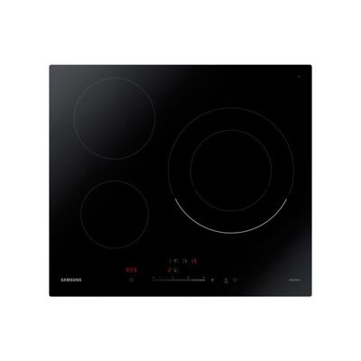 SAMSUNG Table de cuisson induction 60cm 3 foyers - NZ63R3727BK