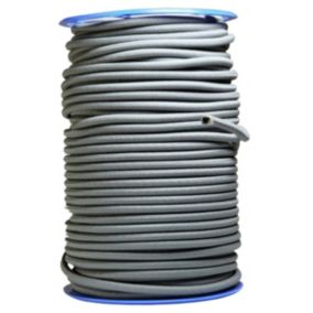 Sandow élastique Diamètre 9 mm 10 mètres Tendeur Couleur Gris Fixation Baches