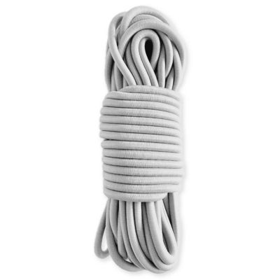 Sandow élastique Gris 20 mètres TECPLAST 8SW - Economique - Tendeur pour bâche de diamètre 8 mm