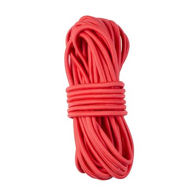 TXXATX Tendeur Élastique 15 M Sandow 6 Mm Corde Élastique Pour Bâche Noir Rond Élastique Bâche Remorque Pour Camping Tente Sac à Dos Cordon Projets De Bricolage