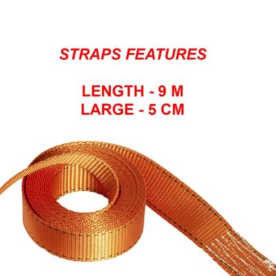 Sangle à cliquet de 9 m Orange Master Lock