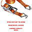 Sangle à cliquet Fastlink orange 4,5 m x 35 mm Master Lock