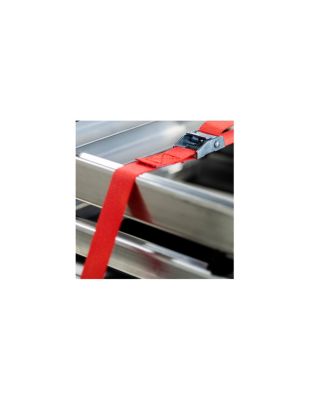 Sangle de serrage, 2.5m à boucle autoserrante, rouge - THIRARD