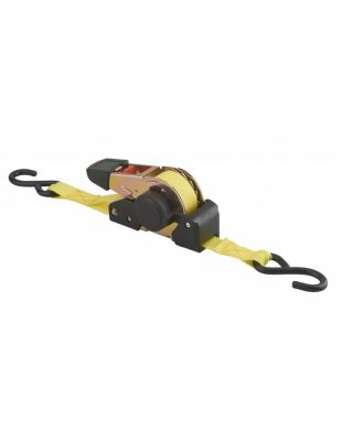 Sangle de serrage, 3.5m, à cliquet automatique, jaune - THIRARD