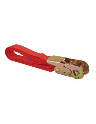 Sangle de serrage, 3m, à cliquet, rouge - THIRARD