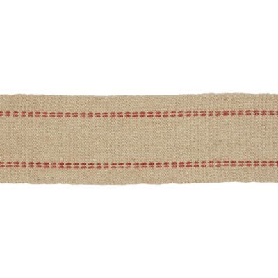 Sangle en jute écru l. 60 mm, vendue au mètre linéaire