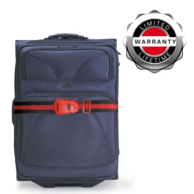 2 x - Sangle de valise pour bagage - avec serrure à combinaison - 180 cm -  Arc-en-ciel