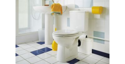 Sanibroyeur WC Watersan puissance 550 W sortie horizontale