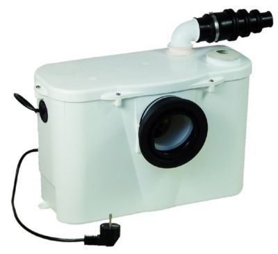Sanibroyeur WC Watersan puissance 550 W sortie horizontale