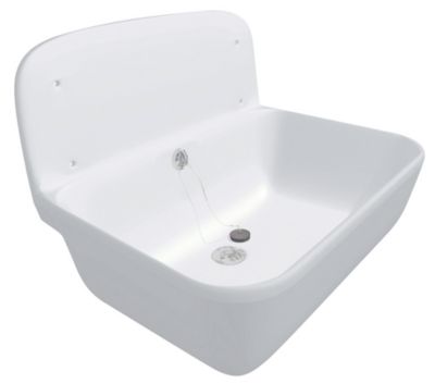 Sanit (Groupe Nicoll/Aliaxis) Poste d eau pour fixation murale, blanc (60001010099)
