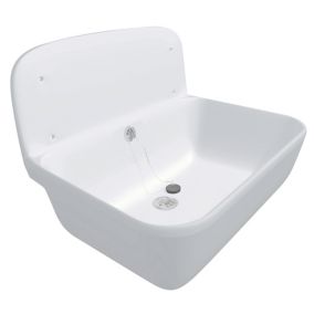 Sanit (Groupe Nicoll/Aliaxis) Poste d eau pour fixation murale, blanc (60001010099)