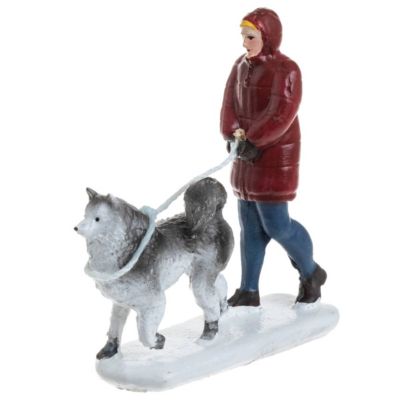Santon pour village scenette de ville assorti - feeric lights & christmas
