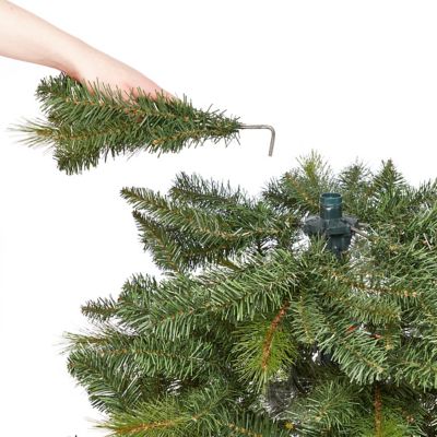 Sapin artificiel Ø.102 x H.183 cm Eiger support inclus