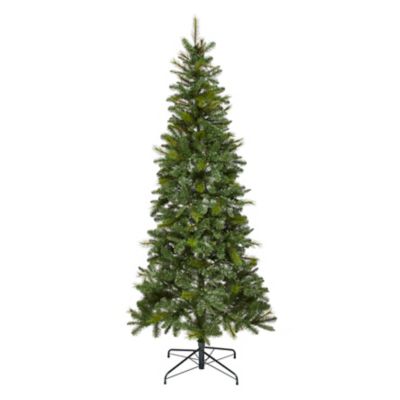 YITAHOME Sapin De Noël Artificiel De 182 Cm Avec Neige Et Pommes De Pin, Environ 880 Pointes, Réaliste Avec Système De Pliage Et Support En Métal, Montage Rapide Pour La Maison, Les