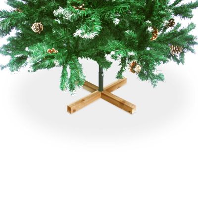 Sapin artificiel enneigé Frankystar Prancer 150 cm 85 cm 450 brins