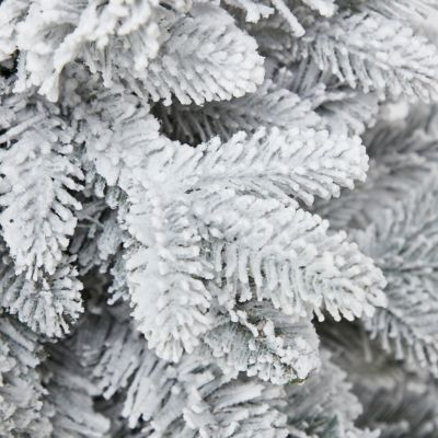 Sapin artificiel floqué Argyll Ø.60 x H.91 cm support inclus
