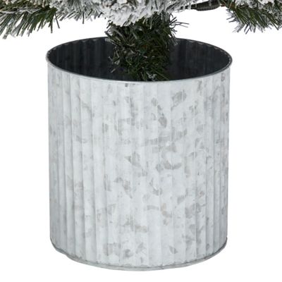 Sapin artificiel floqué Argyll Ø.60 x H.91 cm support inclus