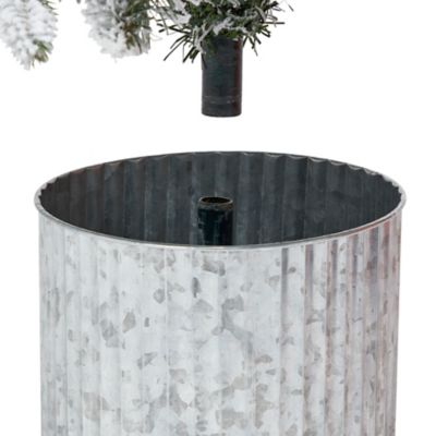 Sapin artificiel floqué Argyll Ø.60 x H.91 cm support inclus