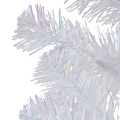 Sapin artificiel Orelle blanc, 3 pieds h.91 cm