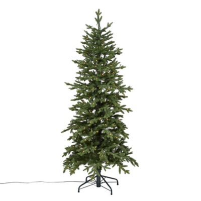 Sapin artificiel Thetford coloris vert Ø.89 x H.183 cm support inclus