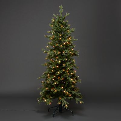 Sapin artificiel Thetford coloris vert Ø.89 x H.183 cm support inclus
