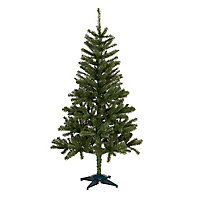 Sapin artificiel Woodland pine, embout courbé, 5 pieds h.152 cm