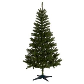 Sapin artificiel Woodland pine, embout courbé, 6 pieds h.183 cm