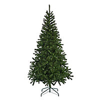Sapin artificiel Woodland pine, embout courbé, 7 pieds h.213 cm