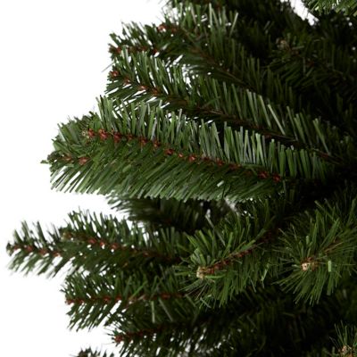 Sapin artificiel Woodland vert H.228 cm support inclus