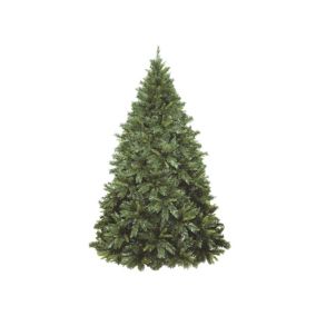 Sapin de Noël 120 cm Candy Cane, Pin artificiel, Arbre à effet réel, Sapin de Noël, 97x97 h120 cm, Vert