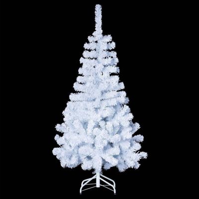 Sapin de Noël 150 cm artificiel blanc