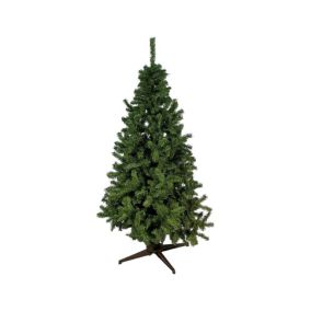 Sapin de Noël 150 cm Tinsel, Pin artificiel, Arbre à effet réel, Sapin de Noël, Made in Italy, 100x100 h150 cm, Vert