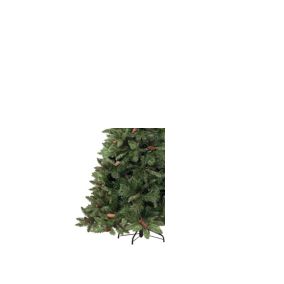 Sapin de Noël 180 cm Camden, Pin artificiel, Arbre à effet réel, Sapin de Noël, 114x114 h180 cm, Vert