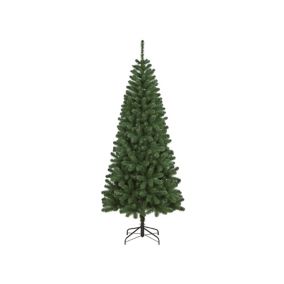 Sapin de Noël 210 cm Comet, Pin artificiel, Arbre à effet réel, Sapin de Noël, 94x94 h210 cm, Vert