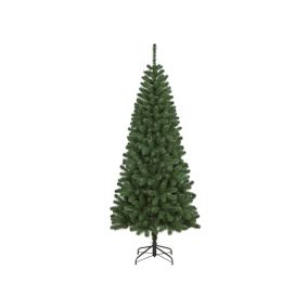 Sapin de Noël 240 cm Comet, Pin artificiel, Arbre à effet réel, Sapin de Noël, 109x109 h240 cm, Vert