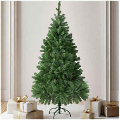 Sapin de Noël artificiel 180 cm vert vert