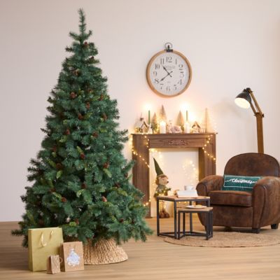 Sapin de Noël Artificiel 210cm Royal Majestic - Pied Métal - Feeric Lights & Christmas
