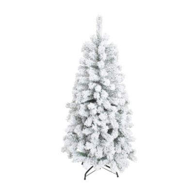 Sapin de Noël artificiel Alaska - Luxe neige H150 - HOMEA - Sapin artificiel Vert Vert