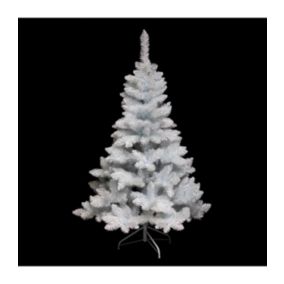 Sapin de Noël artificiel Blanc qualité Premium H 150 cm