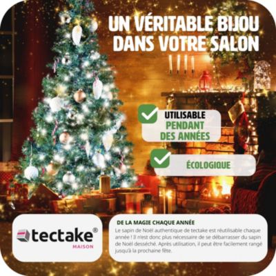 Sapin de Noël artificiel et vert vert