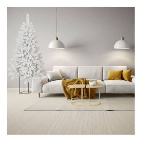 Sapin de Noël artificiel Floque - Luxe neige H180