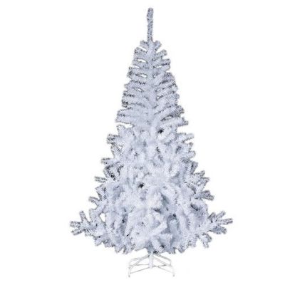Sapin de Noël Blanc, H. 150 cm, ELEGANT