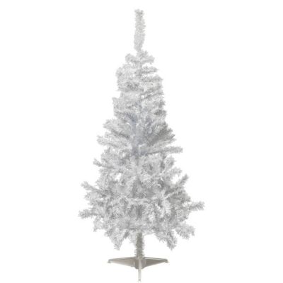 Sapin de noël "elégant" 150cm blanc - feeric lights & christmas